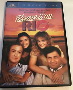 Blame It on Rio (DVD, 2001) 1984 Demi Moore ~ Michael Caine Joe Bologna RARE OOP - Picture 1 of 3