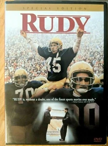 Rudy Special Edition DVD 2000 Dreams Of Playing Football For Notre Dame NEW - Picture 1 of 5