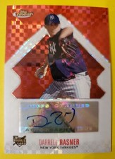 2006 Finest X-Fractors Autograph #149 Darrell Rasner RC 108/250 New York Yankees