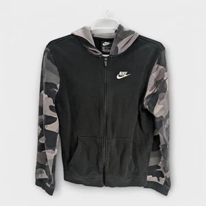 Nike Boys Sportswear Club Camo Hoodie Jacket & Pants 2-Piece Set Size XL - Picture 1 of 5