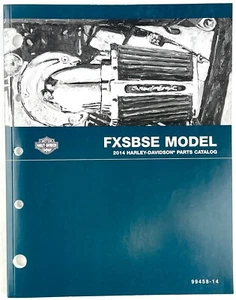 2014 Harley-Davidson FXSBSE Parts Catalog 99458-14 - Bild 1 von 5