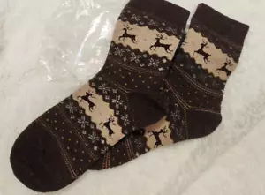 Rentier Damen Knöchelsocken neu in Verpackung Größe M (9-11) ~ zwei Paar - Bild 1 von 3