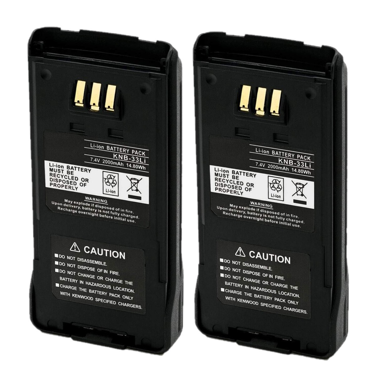 PB-32-H PACCO BATTERIA RICARICABILE Ni-Mh 6V - 1100 MAh COMPATIBILE KENWOOD TH-22/42