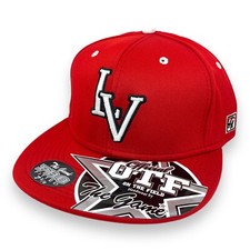 UNLV Runnin' Rebels Baseball Las Vegas The Game Official Fitted Cap NWT Sz 7 5/8