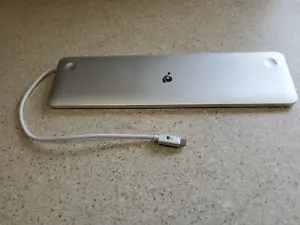 IOGEAR Ultra-Slim USB-C Docking Station w/ Power Delivery Pass-Through - Silver - Picture 1 of 6