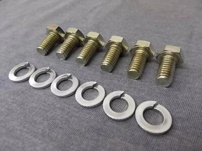 Ford Essex & Kent Crossflow H/T ZINC Plated Clutch Mounting Hex Head Bolts - Image 1 of 3