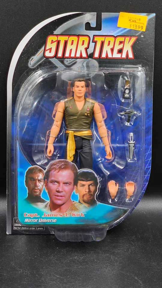 2009 Diamond Select Toys Star Trek Mirror Universe Captain James Kirk Figure