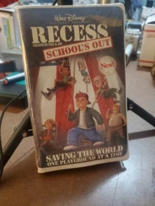 Walt Disney Recess Schools Out VHS Clamshell Case Brand New Sealed L1 - Picture 1 of 7