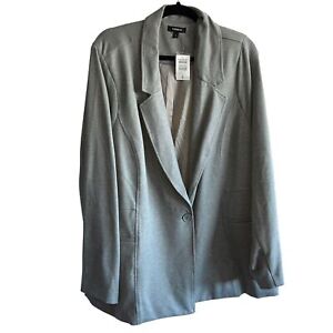 Torrid Grey Blazer Suit Jacket Sport Coat NWT