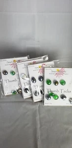 Thumb Tacks Stained Glass Created By Tamara D.Ross New - Picture 1 of 5