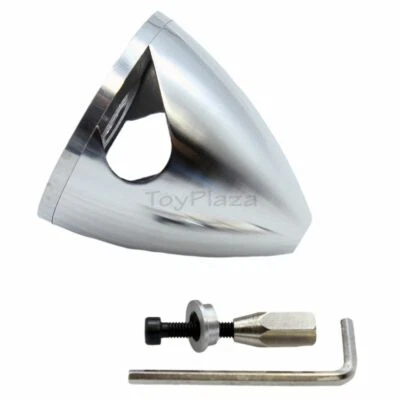 2 Blades Alloy Spinner 2.25in /57mm for 6.3mm shaft Nitro Engine RC Model Plane - Image 1 of 4