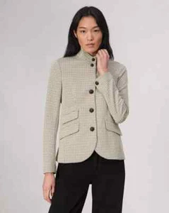 NWT rag & bone Slade Italian Plaid Blazer Size 2 Grey Multi #3E503 - Picture 1 of 15