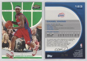 2005-06 Topps Finest Green Refractor /89 Daniel Ewing #123 Rookie RC