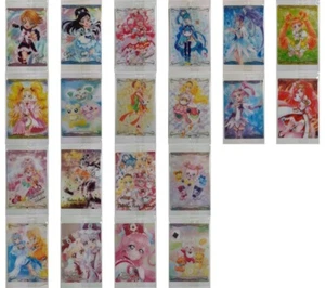 Precure Wafer Sweets 6 a free gift Original Newly Drawn 20 Cards - Picture 1 of 6