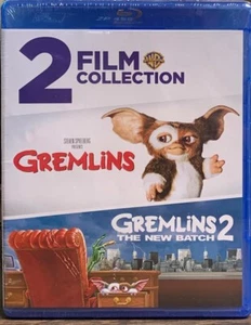 Gremlins/Gremlins 2 (Blu-ray) NEW SEALED Horror Fantasy Double Feature - Picture 1 of 1