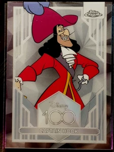 2023 Topps Chrome Disney 100 base Captain Hook - Imagen 1 de 1