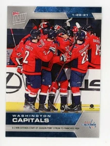 Pegatina Washington Capitals 2020-21 Topps #22 ¡Sp! - Imagen 1 de 2