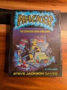 Hacker Steve Jackson Games The Computer Crime Card Game NIP - Picture 1 of 8