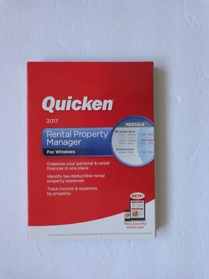 Quicken 2017 Rental Property Manager For Windows Vista SP2, Windows 10, 7, 8，8.1 - Image 1 of 4
