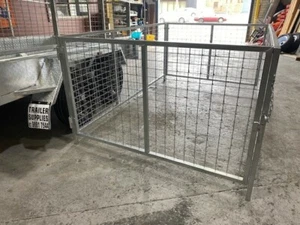TRAILER CAGE 8X5 X2 600mm FULLY GALVANISED. BOX TUBING. - Picture 1 of 3