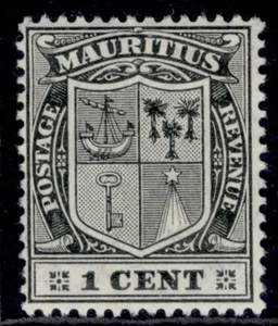 MAURITIUS EDVII SG181, 1c black, M MINT. - Picture 1 of 1