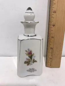 ANTIGUA botella de perfume de porcelana original japonesa con tapón - Imagen 1 de 11