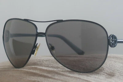GAFAS DE SOL GIORGIO ARMANI GA448/S NEGRAS PULIDAS UNISEX VINTAGE DISEÑADOR CLÁSICO Foto 1 de 4