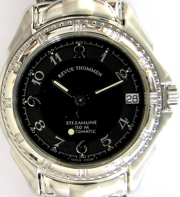 REVUE THOMMEN STREAMLINE 150M AUTOMÁTICO ETA 2892A2, NOS Hecho en Suiza Foto 1 de 4