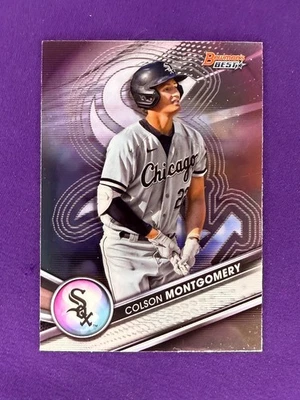 2022 Bowman's Best Prospect Colson Montgomery RC TP-27 - Image 1 of 2