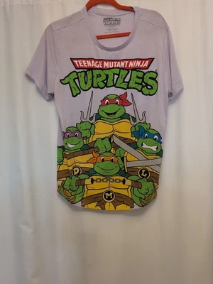 Camiseta/camisa de noche púrpura 3XL para mujer Teenage Mutant Ninja Turtles Foto 1 de 4