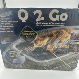 Parrilla Q-2-GO PUERTA TRASERA/CAMPING/CAZA NUEVO - Imagen 1 de 13