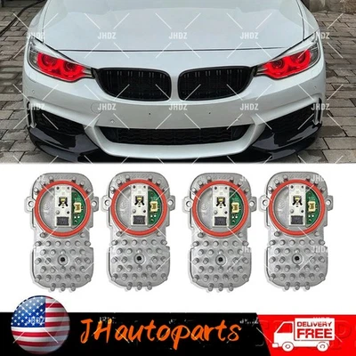 Módulo LED DRL Angel Eye rojo para BMW 430i 430iX 440i 440iX 2014-2017 XENON Foto 1 de 3