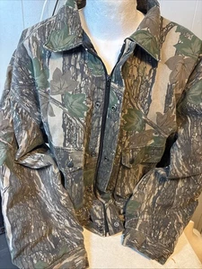 Chaqueta Winchester De Colección Talla Grande Trebark Camuflada A Presión Campo Caza Tareas - Imagen 1 de 7