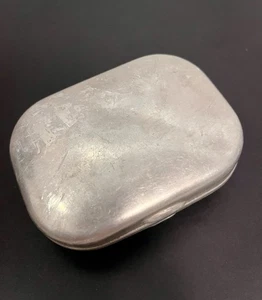 British Army Aluminum Container, Soap Dish, World War II, 1945 CC 1114 CWS - Picture 1 of 8