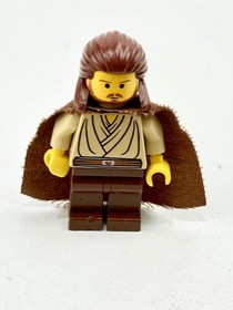 Lego 7161 7171 7121 7204 7101 - Star Wars Qui-Gon Jinn Yellow Minifig - 1999
