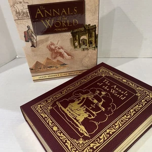 The Annals of the World Hardcover Book w/ Box & CD-ROM James Ussher NEW - Picture 1 of 3