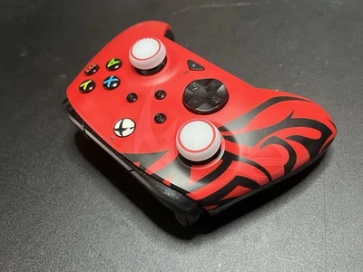 🎮 PDP Xbox One Controller Red/Black + White Thumb Grips + Cable 🎮  🔥 - Image 1 of 4