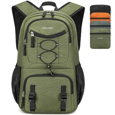 Nerlion Lightweight Foldable 35L Hiking Backpack Travel Backpack for Men Wome... - Image 1 of 4