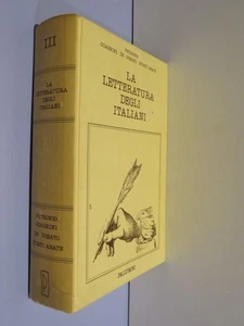 LA LETTERATURA DEGLI ITALIANI Volume terzo Storia e antologia Petronio Guagnini - Picture 1 of 1