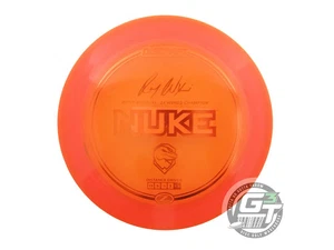NEW Discraft [WYSOCKI] Z Nuke 173-174g Orange Orange Foil Distance Driver Disc - Picture 1 of 1