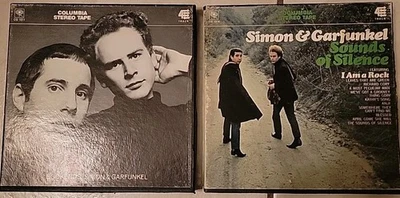 Simon & Garfunkel "Sounds Of Silence" & "Bookends" Columbia катушка на катушку 4 дорожки - Изображение 1 из 4