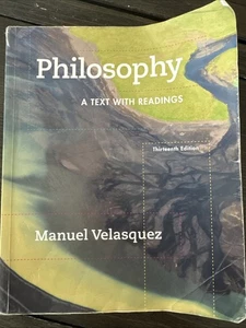 Philosophie: Ein Text mit Lesungen von Velasquez, Manuel 13. Auflage - Bild 1 von 5