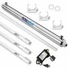 Ultraviolet Light Water Purifier Whole House  Sterilizer 55W 12GPM 2 Extra Bulbs