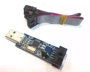 Adaptador USB USBasp ISP Programador con Cable para ATMega8 AVRDude Atmel AVR - Imagen 1 de 1