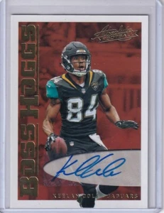 KEELAN COLE 2018 Panini Absolute Boss Hoggs Auto #2 BHKC Jaguars - Picture 1 of 2