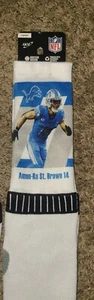 Amon-ra St Brown Detroit Lions Socks Large New - Picture 1 of 1