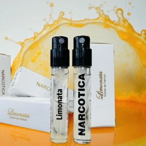 Narcotica Limonata niche Extrait de Parfum unisex sprayable samples 2ml X 2pcs - Picture 1 of 2