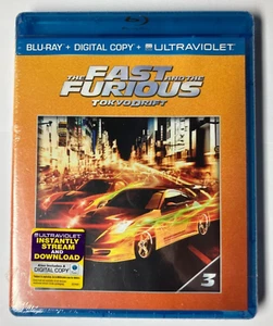 Fast & Furious Tokyo Drift Blu-ray 2017 Lucas Black Zachery Ty Bryan Mint New! - Picture 1 of 3