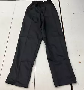 Red Kap Black Baggy Chef Pants Mens Size X-Small Regular NEW - Picture 1 of 6