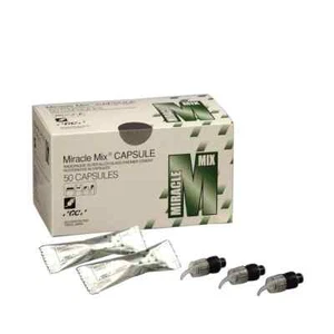GC Miracle Mix Capsule Metal-Reinforced Crown & Core Build-Up 50/Pkg - Picture 1 of 3